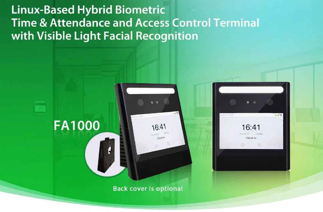 Facial Recognition Time Recorder with Optional IC Mf Card (FA1000)