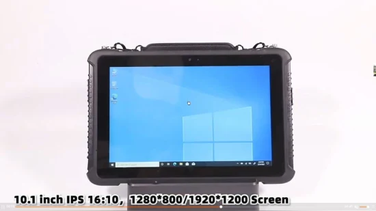 Fahrzeugcomputer 10,1 Zoll industrieller, robuster Tablet-PC mit Win 10 PRO-Betriebssystem