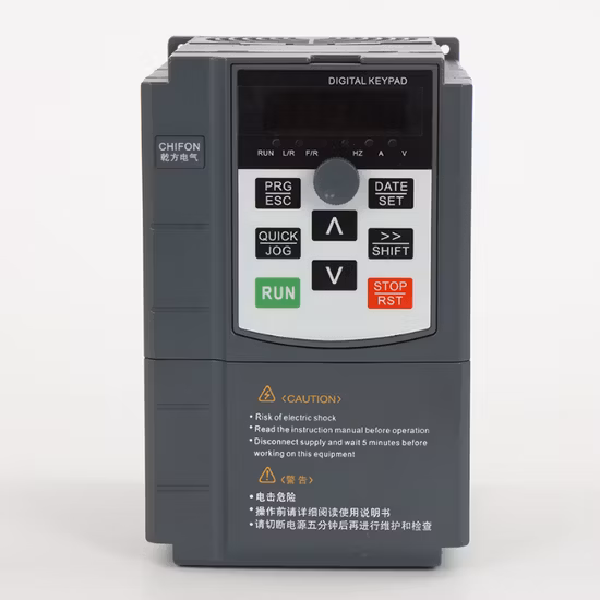 Beispielanpassung Fpr500A 0,75 kW variabler Frequenzumrichter für Bohrmaschine